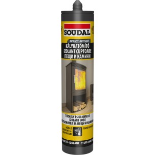 Топлоустойчив силикон Калофер HU/RO 300мл SOUDAL/106649 ➤ топ цена ➤ dshome.bg