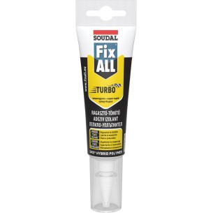 Лепило Fix All Turbo бяло 125мл SOUDAL/134137 ➤ топ цена ➤ dshome.bg