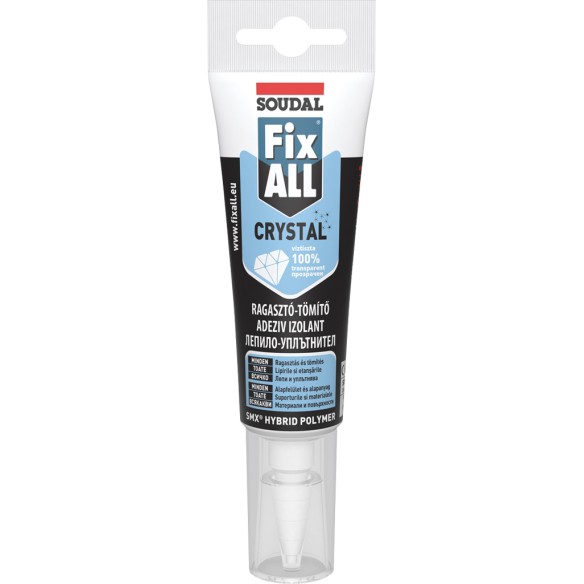 Лепило Fix All прозрачно 125мл SOUDAL/134134 ➤ топ цена ➤ dshome.bg