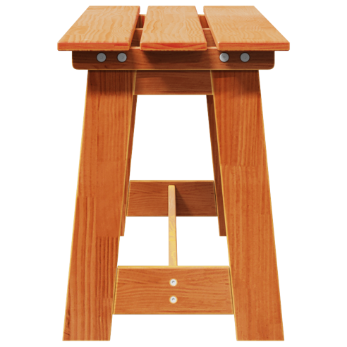 Външна пейка от акациево дърво 119x35x47 см