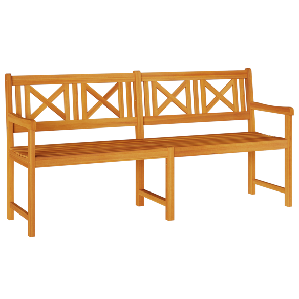 Градинска пейка 180x56x90 см от масивна акациева дървесина