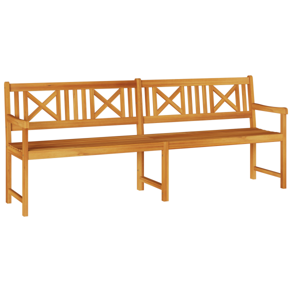 Градинска пейка 220x56x90 см от масивно дърво акация