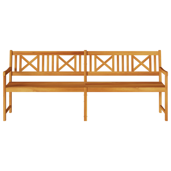 Градинска пейка 220x56x90 см от масивно дърво акация