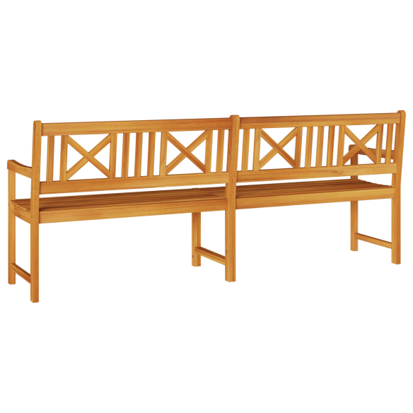 Градинска пейка 220x56x90 см от масивно дърво акация