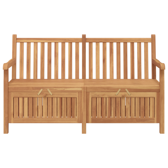 Градинска Пейка за Съхранение Кафяво 150 x 60 x 90 см