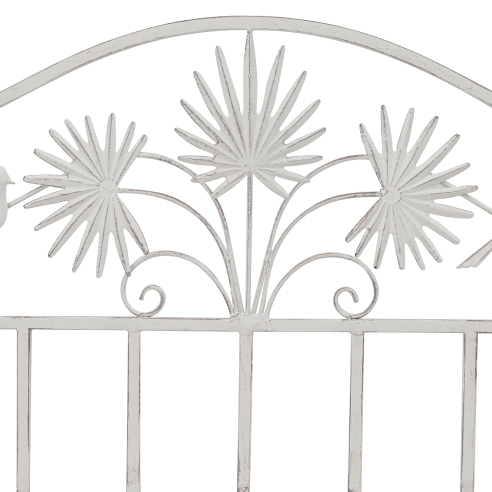 Пейка Бяла Метал 104 x 52.5 x 89 см Издържа на всичко