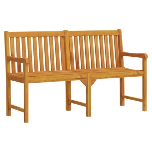 Градинска пейка, 150 cм, акациево дърво масив 2