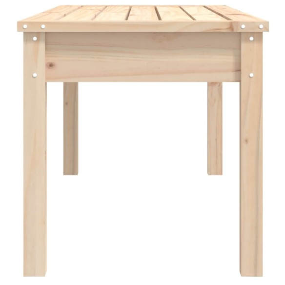 Градинска пейка, 109x44x45 см, борово дърво масив
