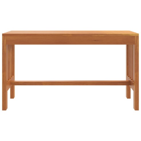 Градинска пейка, 80 см, масивно дърво евкалипт