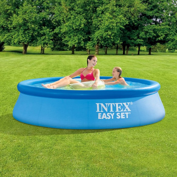 Надуваем басейн 244x76см с филтърна помпа и филтър Easy Set INTEX