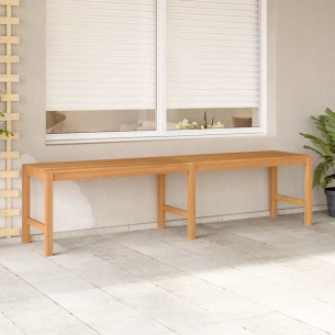 Градинска пейка, 180 см, тиково дърво масив