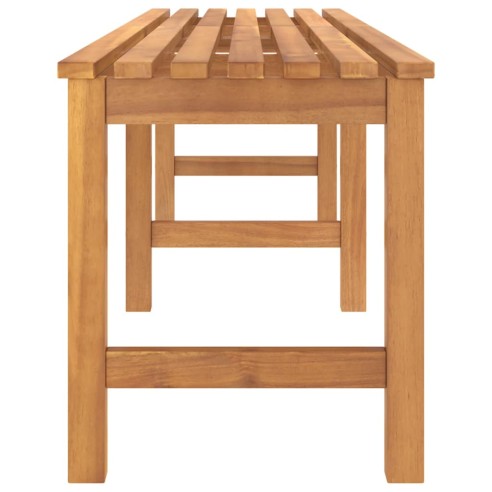 Градинска пейка, 180 см, тиково дърво масив