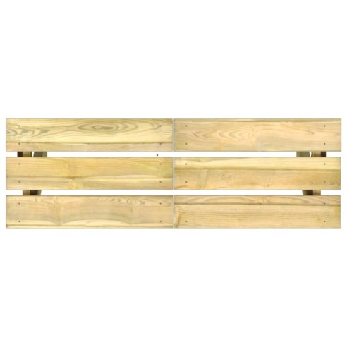 Градинска пейка, 110 см, импрегниран бор