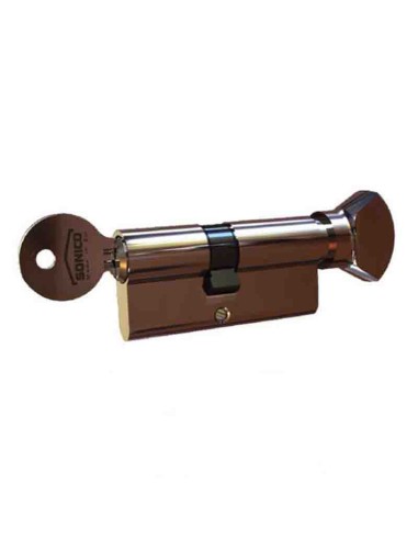 Ключалка с ръкохватка никел 30/35 L65мм SONICO - 1