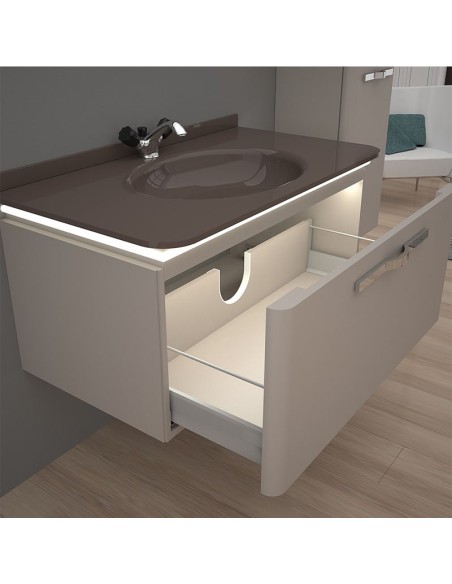 Шкаф за баня с мивка - TIFLIS 90см -DENKO - 2
