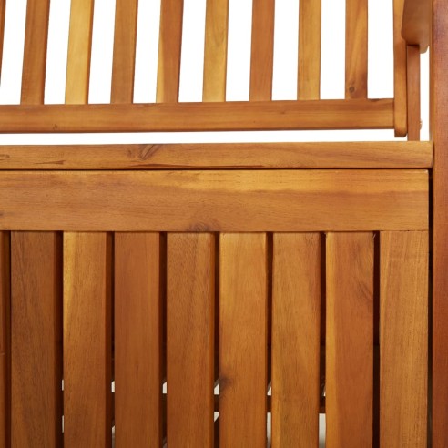 Пейка за съхранение, 170 см, акация масив