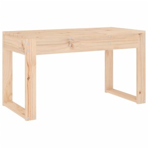 Градинска пейка, 80x38x45 см, борово дърво масив 2