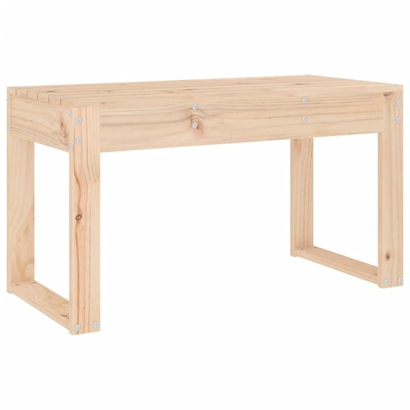 Градинска пейка, 80x38x45 см, борово дърво масив