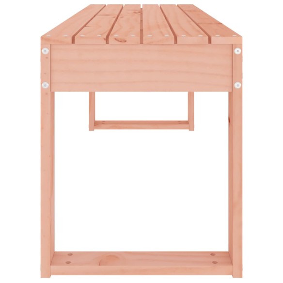 Градинска пейка 110x38x45 см масивна дугласка дървесина