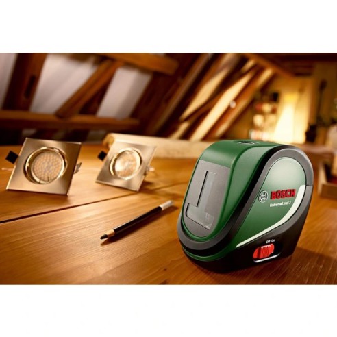 Лазерен нивелир Universal Level 2 BOSCH ➤ топ цена ➤ dshome.bg
