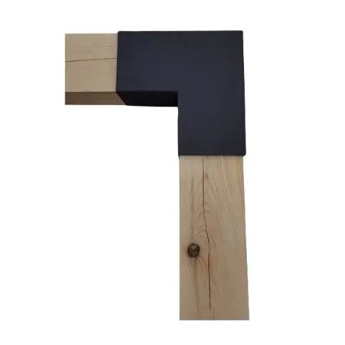 Конзола за пергола GPL 100 102x206x204 мм черна DOMAX ➤ топ цена ➤ dshome.bg