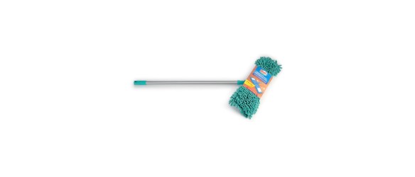 Комплект телескопична дръжка и моп с микрофибърна основа Chenille Magic Clean ➤ топ цена ➤ dshome.bg
