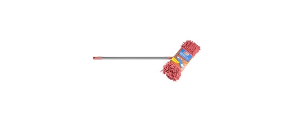 Комплект телескопична дръжка и моп с микрофибърна основа Chenille Magic Clean ➤ топ цена ➤ dshome.bg