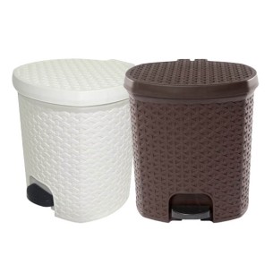 Кош за боклук с педал ратан 10 л STERK ➤ топ цена ➤ dshome.bg