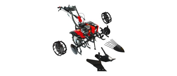 Електрическа мотофреза с колела 1500 W 450 мм RAIDER ➤ топ цена ➤ dshome.bg