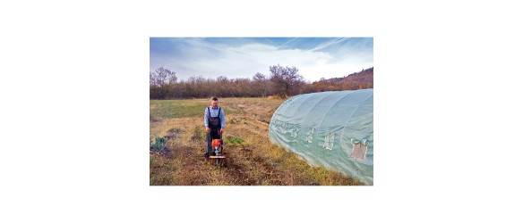 Електрическа мотофреза с колела 1500 W 450 мм RAIDER ➤ топ цена ➤ dshome.bg