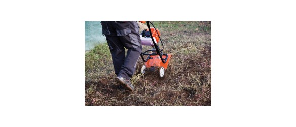 Електрическа мотофреза с колела 1500 W 450 мм RAIDER ➤ топ цена ➤ dshome.bg