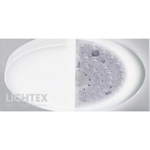 LED платка за плафон с магнит 24 W 4000 K ø17 см LIGHTEX ➤ топ цена ➤ dshome.bg
