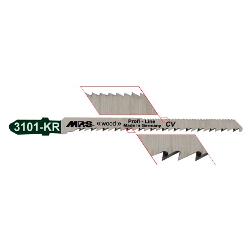 Нож за прободен трион за дърво CV GL 100 мм 3101-KR-100 MP.S ➤ топ цена ➤ dshome.bg