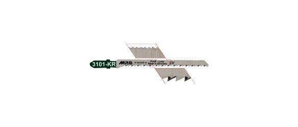 Нож за прободен трион за PVC 100 мм T 102 H BOSCH ➤ топ цена ➤ dshome.bg
