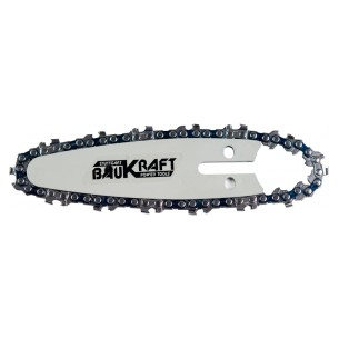 Шина с верига за верижен трион BK-GP22 100 мм BAUKRAFT ➤ топ цена ➤ dshome.bg