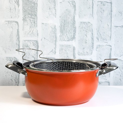 Тенджера с кошница 2.5 л Ø24 см Лукс ➤ топ цена ➤ dshome.bg