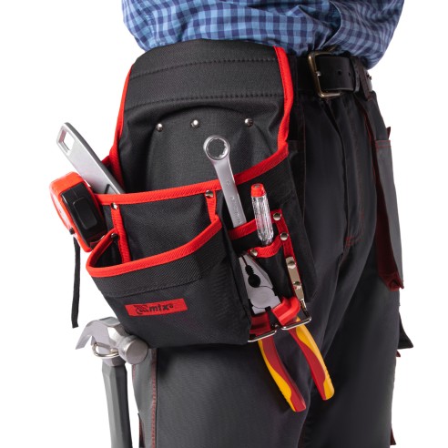 Паласка за колан с 8 джоба и държатели за чук и клещи MTX ➤ топ цена ➤ dshome.bg