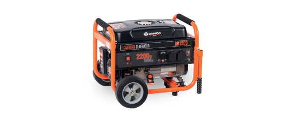 Бензинов генератор електронно стартиране GD7000E DAEWOO ➤ топ цена ➤ dshome.bg