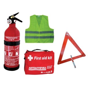 Авариен автокомплект 4 части AUTO PRACTIC ➤ топ цена ➤ dshome.bg