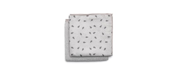 Микрофибърни кърпи за почистване Light Grey 2 бр. BRABANTIA ➤ топ цена ➤ dshome.bg