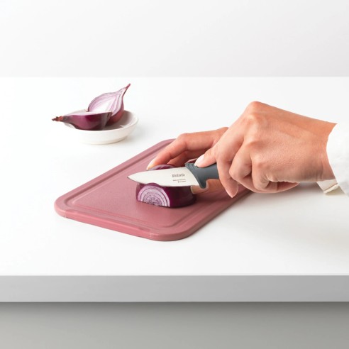 Нож за белене 9 см Tasty+ Dark Grey BRABANTIA ➤ топ цена ➤ dshome.bg