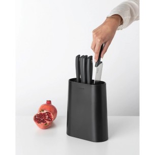 Блок с 5 ножа Tasty+ Dark Grey BRABANTIA ➤ топ цена ➤ dshome.bg 2