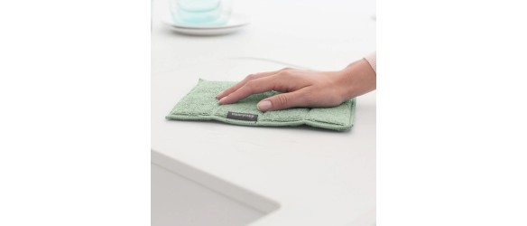 Микрофибърни кърпи Dark Grey/Light Grey/Jade Green 3 бр. BRABANTIA ➤ топ цена ➤ dshome.bg