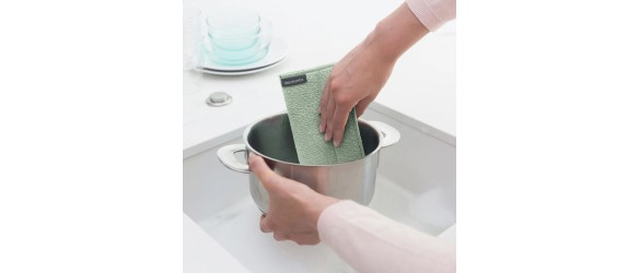 Микрофибърни кърпи Dark Grey/Light Grey/Jade Green 3 бр. BRABANTIA ➤ топ цена ➤ dshome.bg