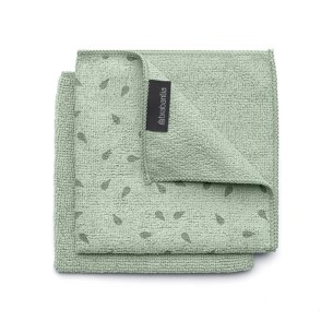 Микрофибърни кърпи за почистване Jade Green 2 бр. BRABANTIA ➤ топ цена ➤ dshome.bg