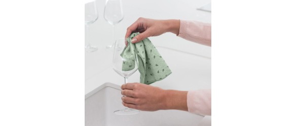 Микрофибърни кърпи за почистване Jade Green 2 бр. BRABANTIA ➤ топ цена ➤ dshome.bg