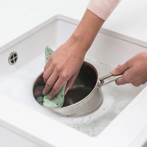 Микрофибърни кърпи за почистване Jade Green 2 бр. BRABANTIA ➤ топ цена ➤ dshome.bg