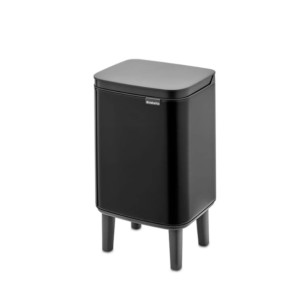 Кошче за баня 4 л черно Bo Small Hi BRABANTIA ➤ топ цена ➤ dshome.bg