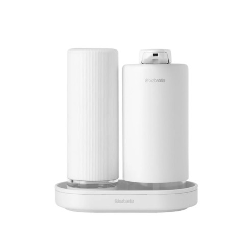 Дозатори за сапун 200 мл 2 бр. Mineral Fresh White BRABANTIA ➤ топ цена ➤ dshome.bg