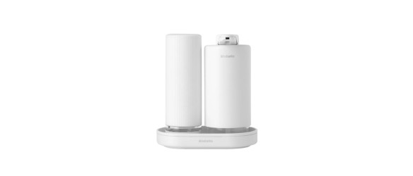 Дозатори за сапун 200 мл 2 бр. Mineral Fresh White BRABANTIA ➤ топ цена ➤ dshome.bg